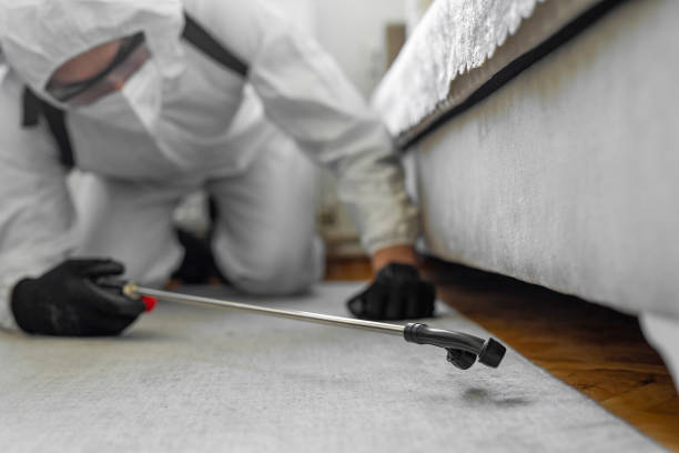 Professional Pest Control technician working in Vaiden, MS